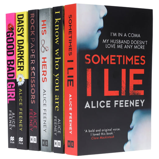 Alice Feeney 6 Books Collection Set - Fiction - Paperback Fiction HarperCollins Publishers