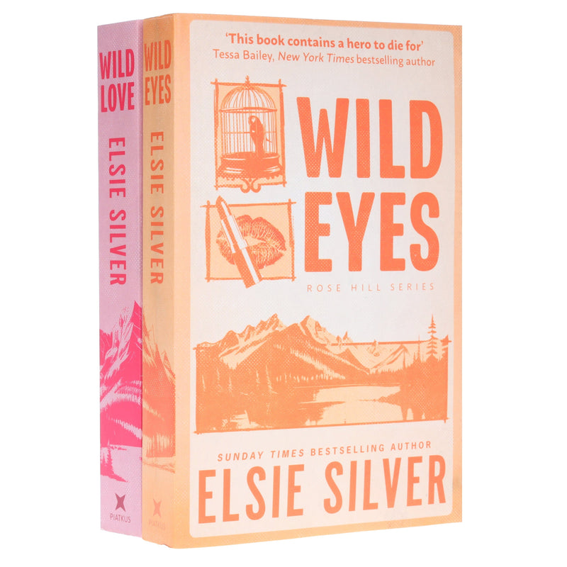 Rose Hill Series By Elsie Silver (Wild Love & Wild Eyes) 2 Books Collection Set - Fiction - Paperback Fiction Hachette