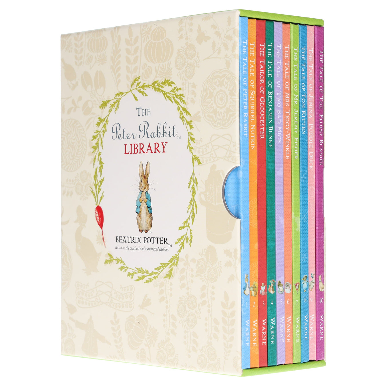 Peter Rabbit Library Coloured Jackets 10 Books Box Set Collection by Beatrix Potter - Ages 5-7 - Hardback 5-7 Penguin Random House