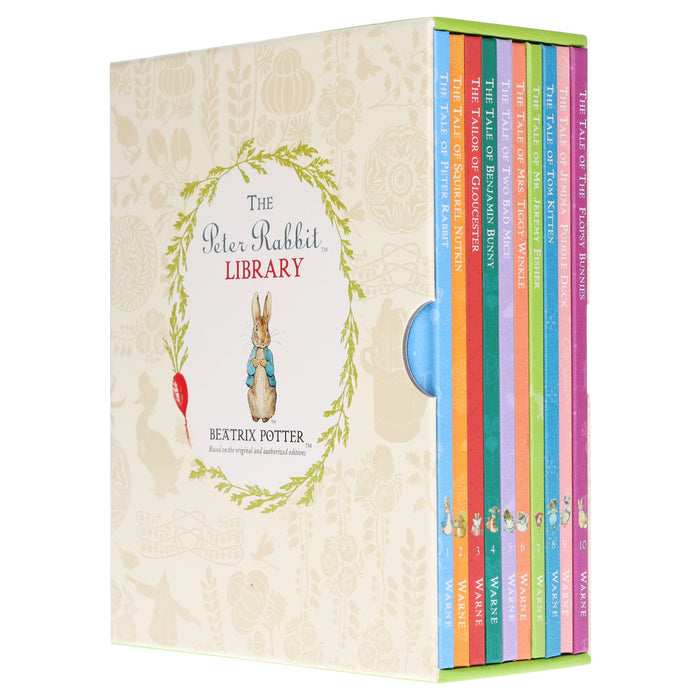 Peter Rabbit Library Coloured Jackets 10 Books Box Set Collection by Beatrix Potter - Ages 5-7 - Hardback 5-7 Penguin Random House