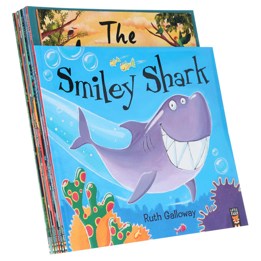 Animal Bed Time Stories Illustrated 10 Picture Books Collection Set - Ages 3-6 - Paperback 3-5 Little Tiger Press Group