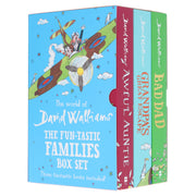 The World of David Walliams: Fun-Tastic Families 3 Books Box Set - Age 7-11 - Paperback 7-9 HarperCollins Publishers