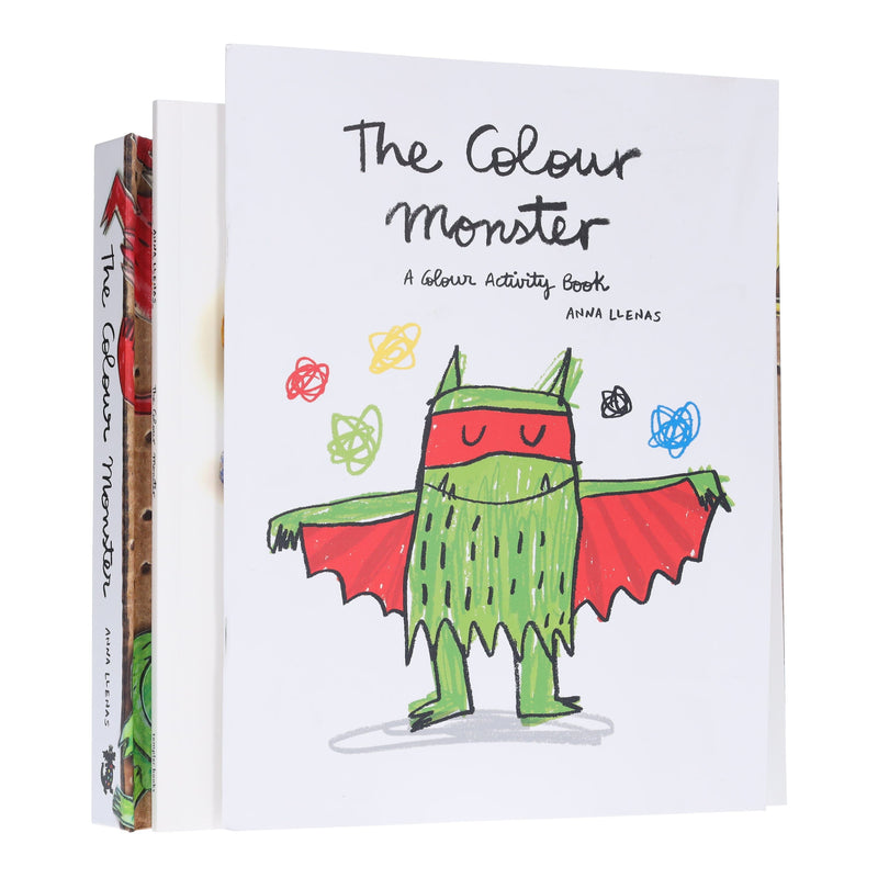 The Colour Monster by Anna Llenas: 4 Books Collection Set - Ages 2-4 - Paperback/Hardback 0-5 Bonnier Books Ltd