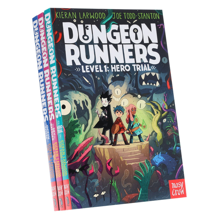 Dungeon Runners Series By Kieran Larwood: Illustrated 3 Books Collection Set - Ages 7-9 - Paperback 7-9 Nosy Crow Ltd