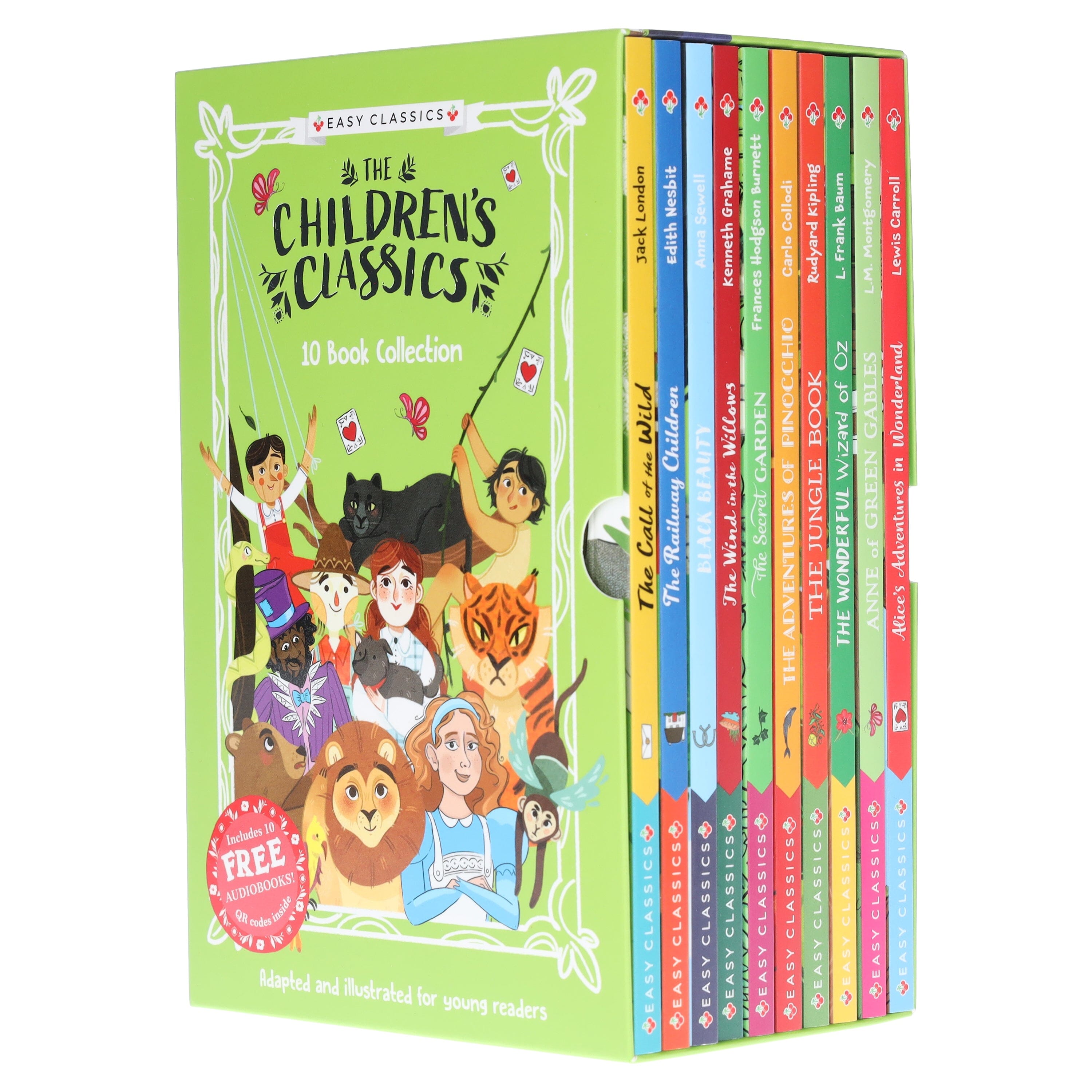 The Children's Easy Classics Collection 10 Books Box Set - Ages 7