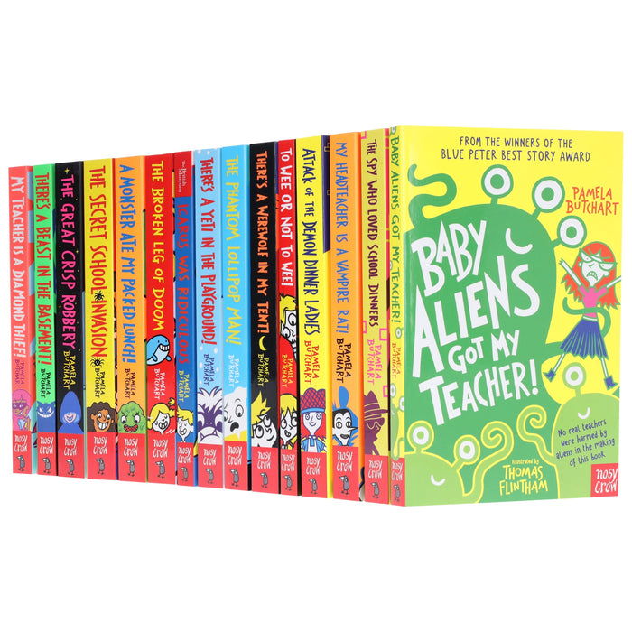 Baby Aliens Series By Pamela Butchart illustrated 15 Books Collection Set – Ages 7-9 – Paperback 7-9 Nosy Crow Ltd