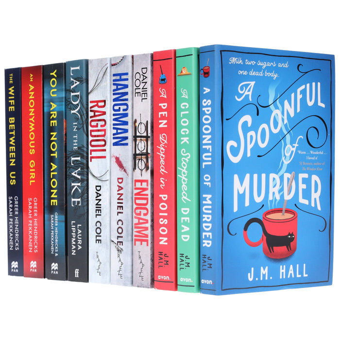 Psychological & Crime Thriller Collection Bundle 10 Books Set – Fiction - Paperback Fiction Various