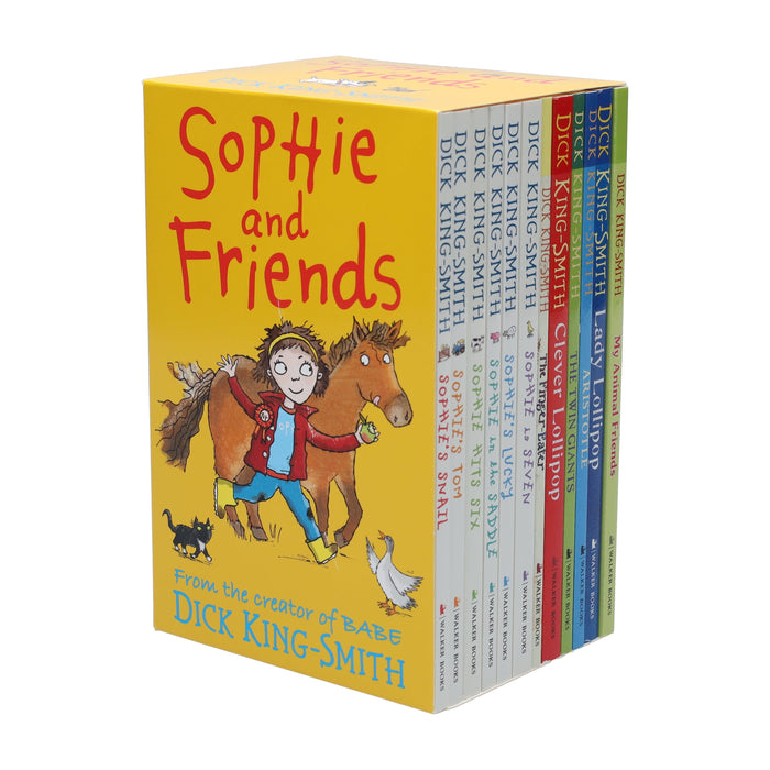 Sophie and Friends Series Books 1-12 Collection Set By Dick King-Smith - Ages 4+ - Paperback 5-7 Walker Books Ltd