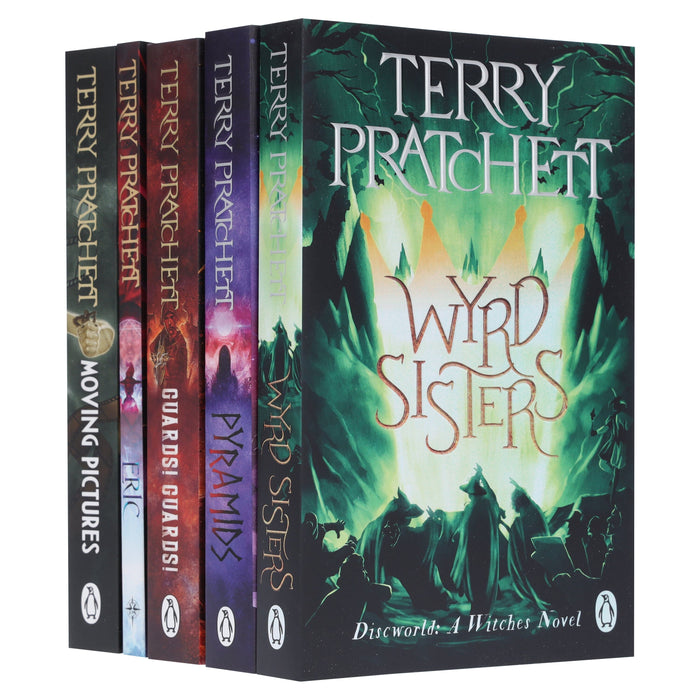 Discworld by Terry Pratchett Series 2 (Book 6-10) Collection Set - Fiction - Paperback Fiction Penguin Random House