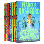 The Breakfast Club Adventures Series By Marcus Rashford Illustrated 7 Books Collection Set - Ages 8-11 - Paperback 9-14 Macmillan
