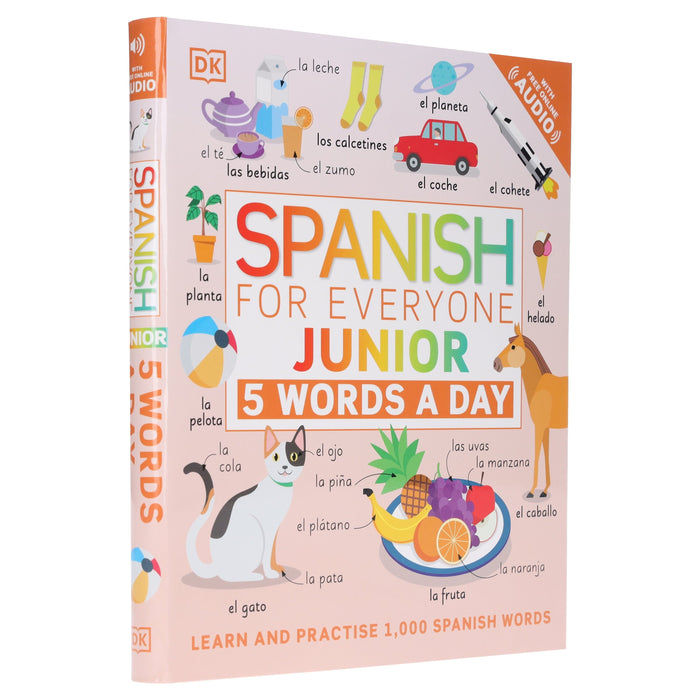 Spanish for Everyone Junior 5 Words a Day - Ages 6-9 - Flexibound 7-9 Penguin Random House