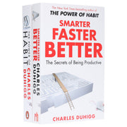 Smarter Faster Better & The Power of Habit: By Charles Duhigg 2 Books Collection Set - Non Fiction - Paperback Non-Fiction Penguin