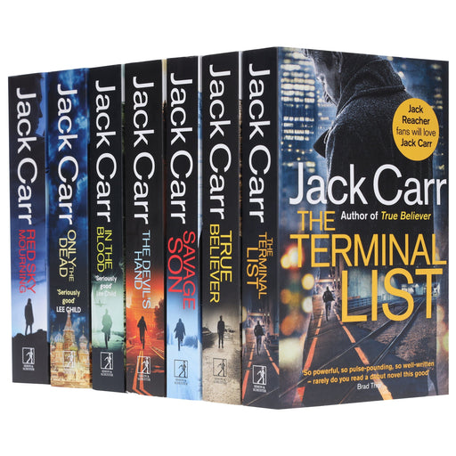 James Reece Series 7 Books Collection Set By Jack Carr - Fiction - Paperback Fiction Simon & Schuster