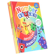 Numberblocks, Colourblocks & Alphablocks Annual 2025 By Sweet Cherry Publishing: 3 Books Collection Set - Ages 3-5 - Hardback 0-5 Sweet Cherry Publishing