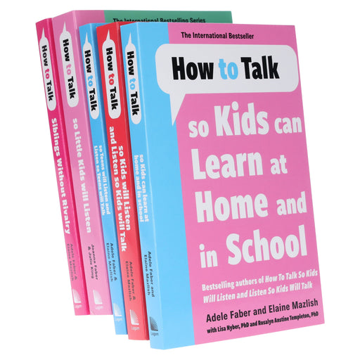 How to Talk Series 5 Books Set By Adele Faber & Elaine Mazlish - Non Fiction - Paperback Non-Fiction Bonnier Books Ltd