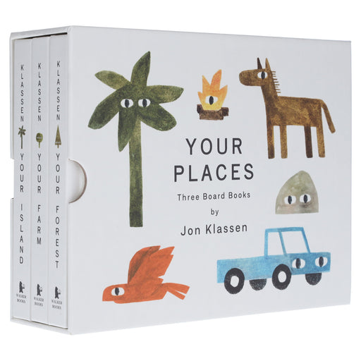 Your Places: A Trio of Board Books for the Youngest of Children by Jon Klassen 3 Books Collection Set - Ages 2-7 - Board Book 0-5 Walker Books