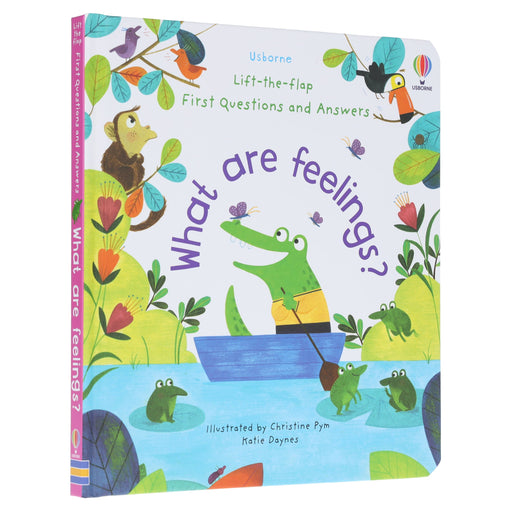 What are Feelings? (Usborne: Lift-the-Flap First Questions & Answers) - Ages 4+ - Board Book 3-5 Usborne Publishing Ltd