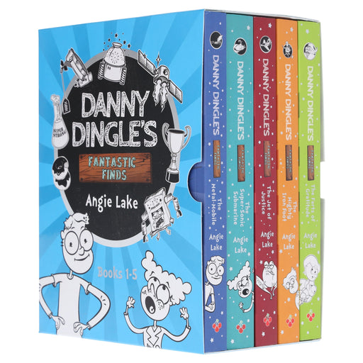 Danny Dingle's Fantastic Finds 5 Books Box Set By Angie Lake - Ages 7-9 - Paperback 7-9 Sweet Cherry Publishing