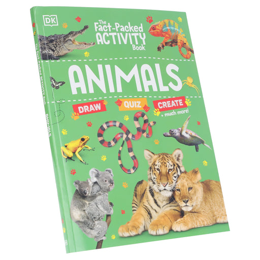 The Fact-Packed Activity Book: Animals by DK - Ages 5+ - Paperback 5-7 DK