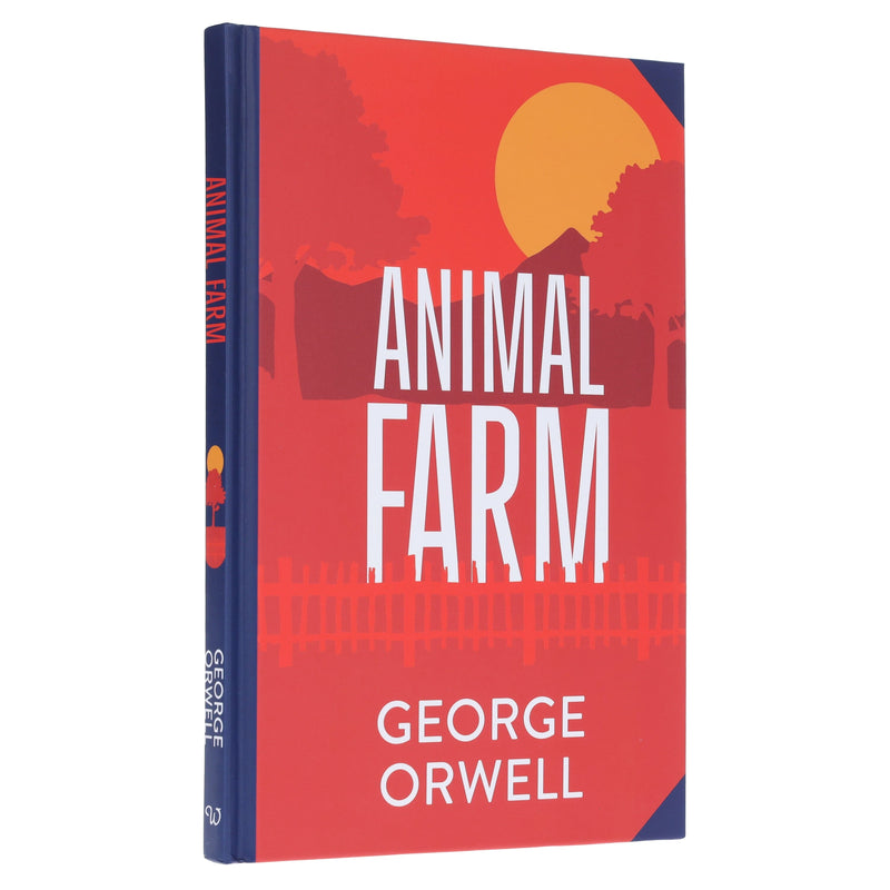 Animal Farm by George Orwell (Deluxe Edition) Sprayed Edge Hardback Fiction Wilco Books