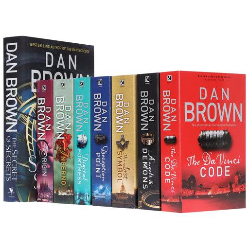 Robert Langdon Series by Dan Brown 8 Books Collection Set - Fiction - Paperback/Hardback Fiction Penguin Random House