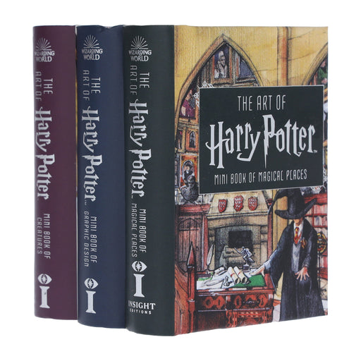 The Art of Harry Potter Series 3 Mini Books Collection Set - Ages 9+ - Hardback 9-14 Insight Editions