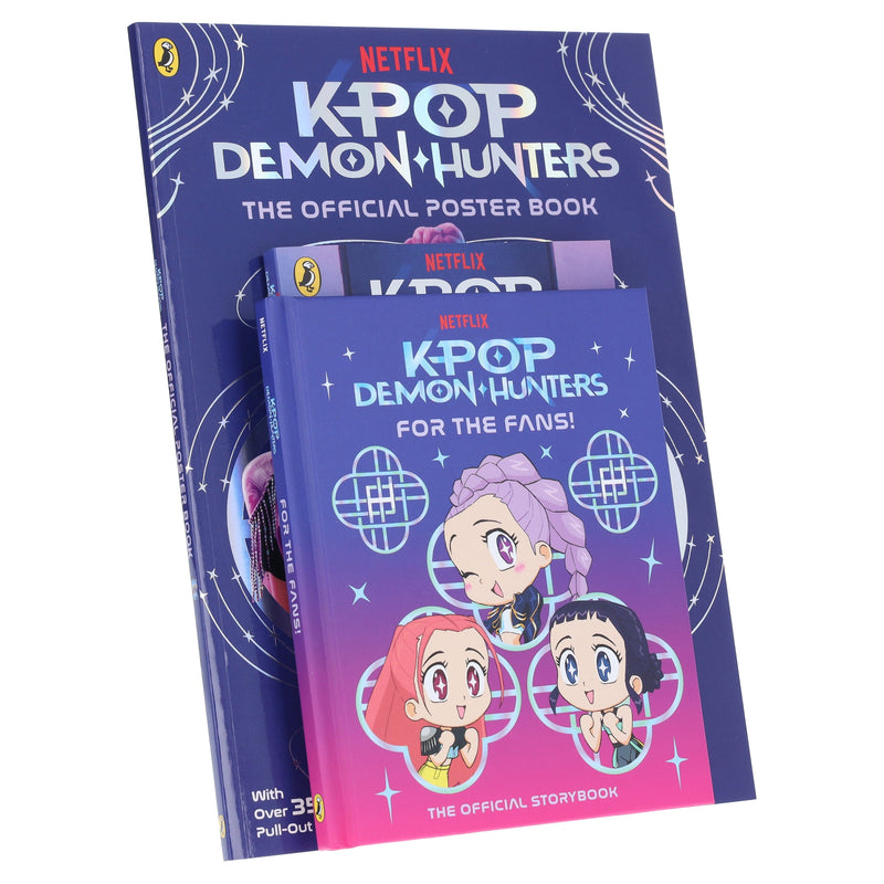 K-Pop Demon Hunters 3 Books Collection Set - Ages 6+ - Paperback/Hardback 5-7 Penguin Random House