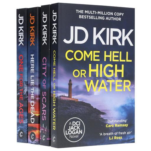 DCI Logan Crime Thrillers (Book 13-16) by JD Kirk 4 Books Collection Set - Fiction - Paperback Fiction Zertex Crime
