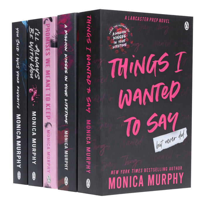 Lancaster Prep Series by Monica Murphy 5 Books Collection Set - Fiction - Paperback Fiction Penguin Random House