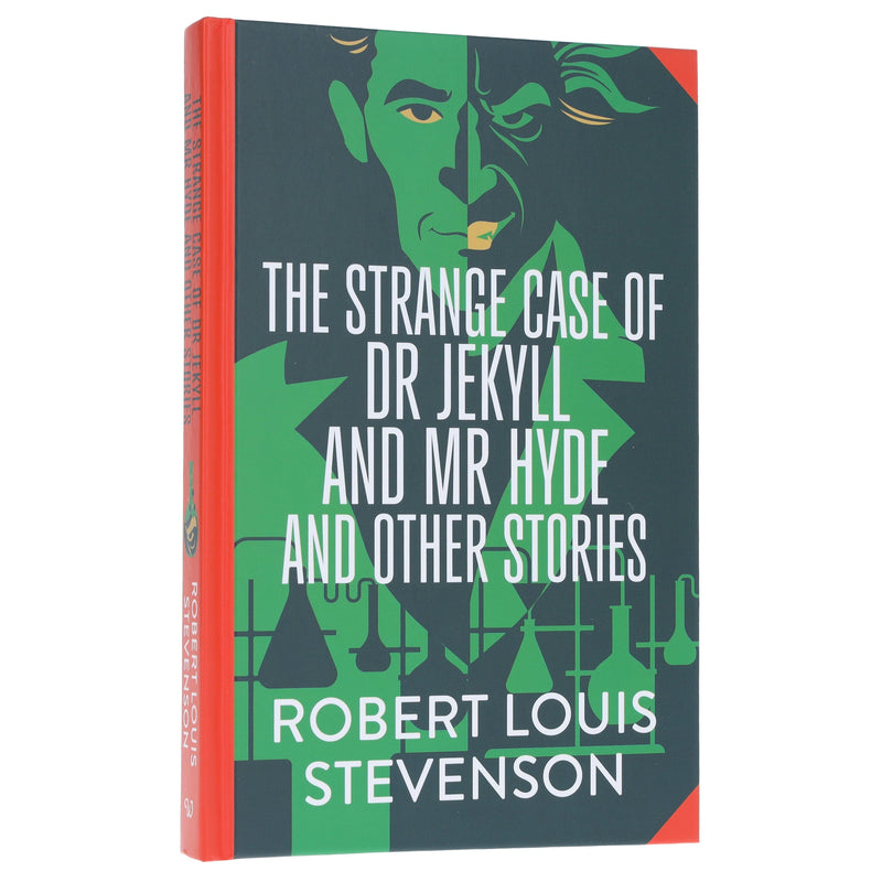 The Strange Case of Dr Jekyll and Mr Hyde & Other Stories by Robert Louis Stevenson - Fiction - Sprayed Edges Hardback Fiction Wilco Books