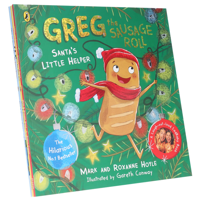 Greg the Sausage Roll Collection Illustrated 3 Books Set By Mark & Roxanne Hoyle - Age 3-9 - Paperback 5-7 Penguin Random House