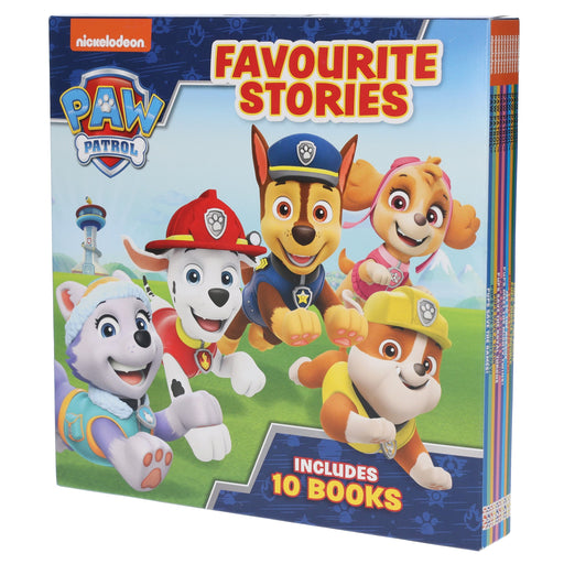 Paw Patrol Favourite Stories By Nickelodeon 10 Books Collection Box Set - Ages 3-7 - Paperback 5-7 HarperCollins Publishers