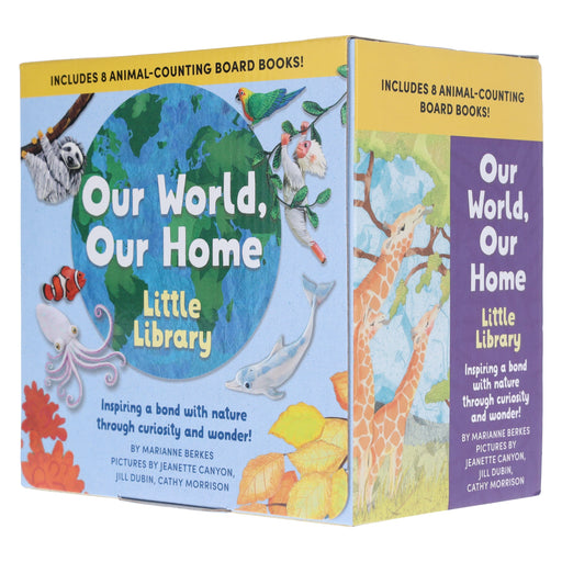 Our World, Our Home Little Library Collection by Marianne Berkes 8 Books Box Set - Ages 3+ - Board Book 3-5 Sourcebooks