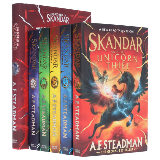 Skandar Series By A.F. Steadman 6 Books Collection Set - Ages 9-12 - Paperback/Hardback 9-14 Simon & Schuster