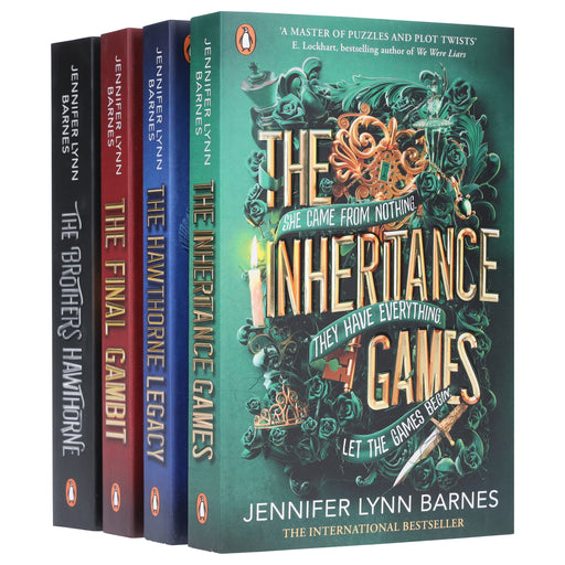 The Inheritance Games Series By Jennifer Lynn Barnes 4 Books Collection Set - Ages 12-17 - Paperback Fiction Penguin