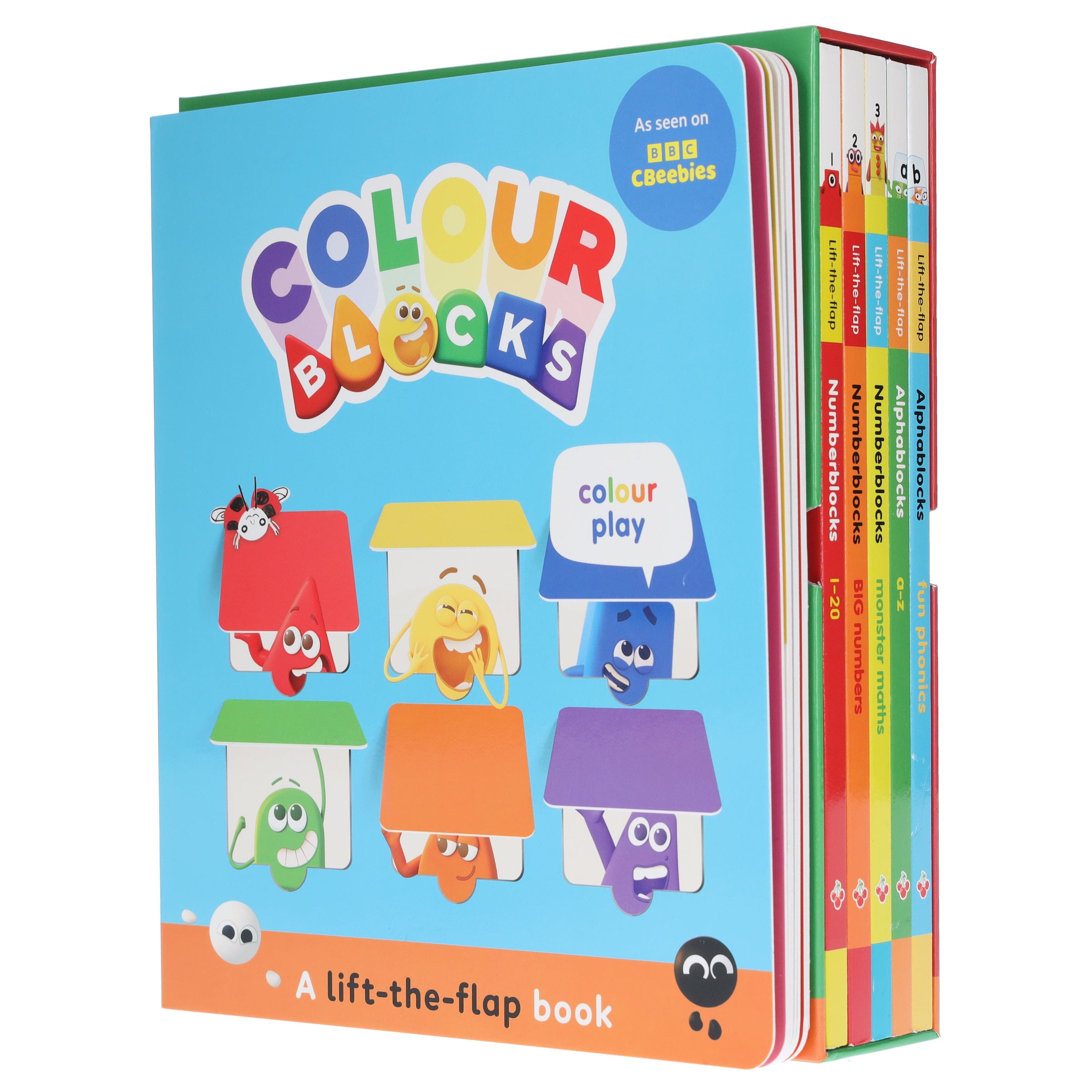 Numberblocks And Alphablocks Lift-The-Flap 6 Books Collection Set