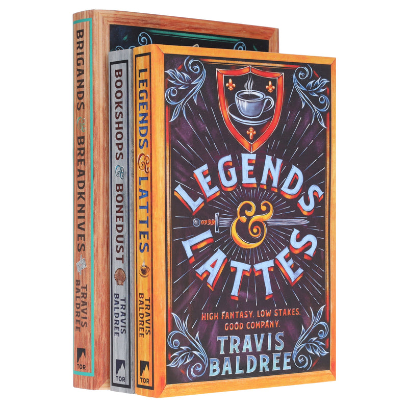 Legends & Lattes Series by Travis Baldree 3 Books Collection Set - Fiction - Paperback/Hardback Fiction Macmillan