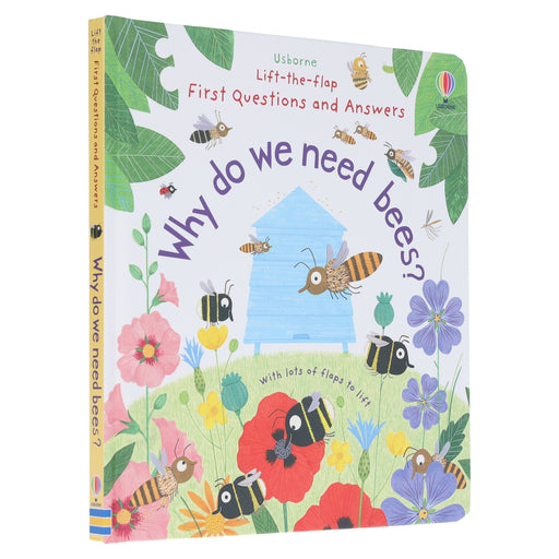 Why Do We Need Bees? (Usborne: Lift-the-Flap First Questions and Answers) by Katie Daynes - Ages 4+ - Board Book 3-5 Usborne Publishing Ltd