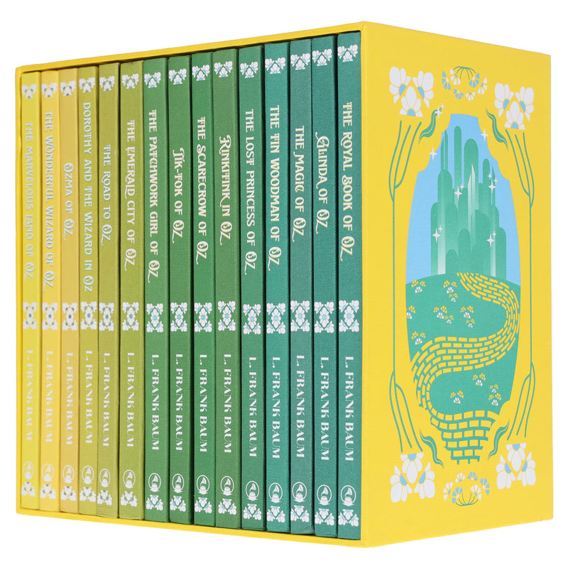 The Wizard of Oz: The Complete Collection by L. Frank Baum 15 Books Box Set - Ages 12+ - Hardback Young Adult Classic Editions