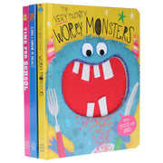The Very Hungry Worry Monsters Touch and Feel Library Collection By Rosie Greening: 3 Books Set - Ages 3+ - Board Book 0-5 Make Believe Ideas
