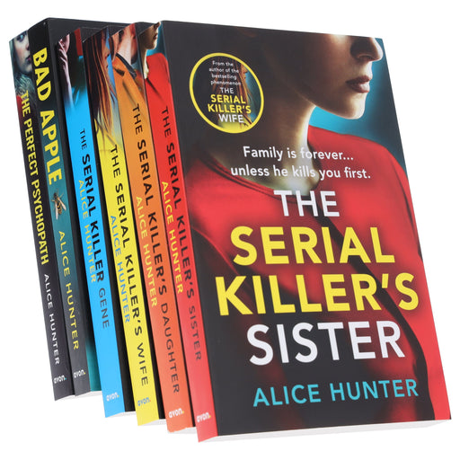 The Serial Killer Series By Alice Hunter 6 Books Collection Set - Fiction - Paperback Fiction HarperCollins Publishers