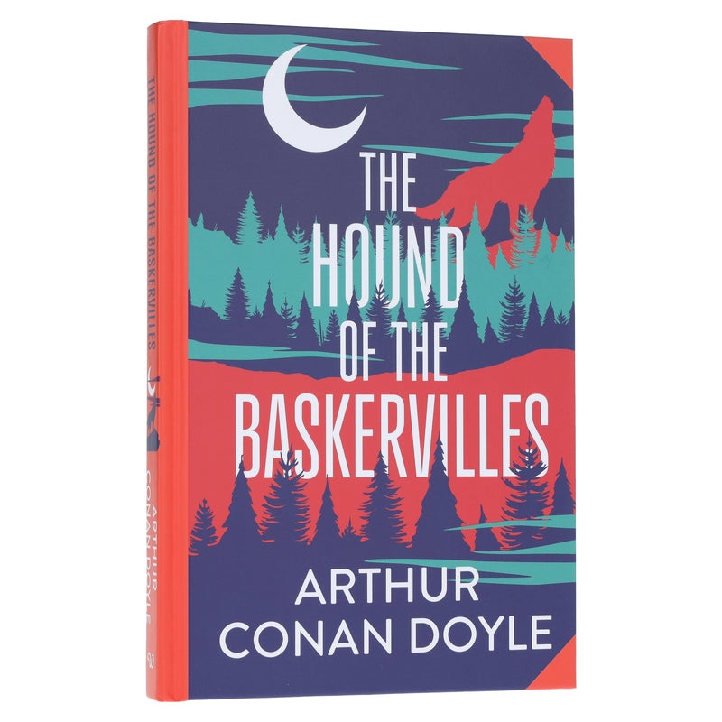 The Hound Of The Baskervilles by Arthur Conan Doyle - Fiction - Sprayed Edges Hardback Fiction Wilco Books