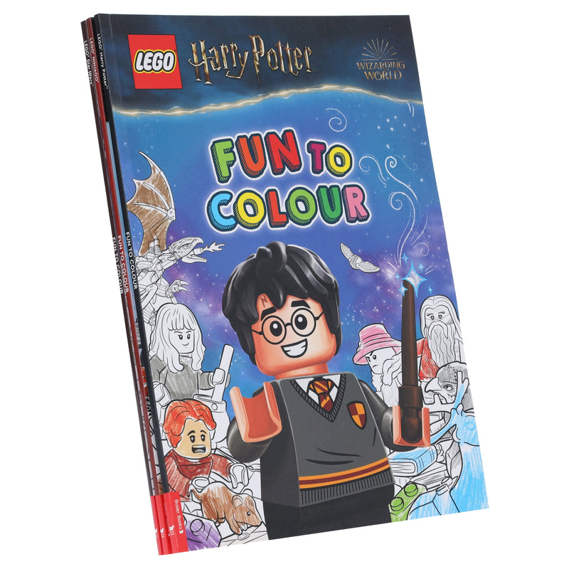 LEGO Fun to Colour Series 3 Books Collection Set - Ages 5-7 - Paperback 5-7 Buster Books