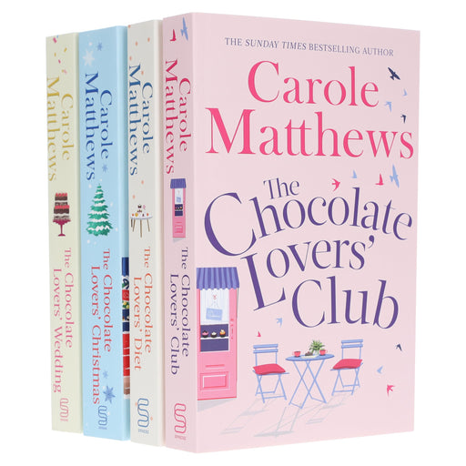 Chocolate Lovers' Club by Carole Matthews 4 Books Collection Set - Fiction - Paperback Fiction Little, Brown Book Group
