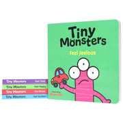 Big Emotions Tiny Monsters Feelings Collection Illustrated 5 Books Set - Ages 3-5 - Board Book 0-5 Sweet Cherry Publishing