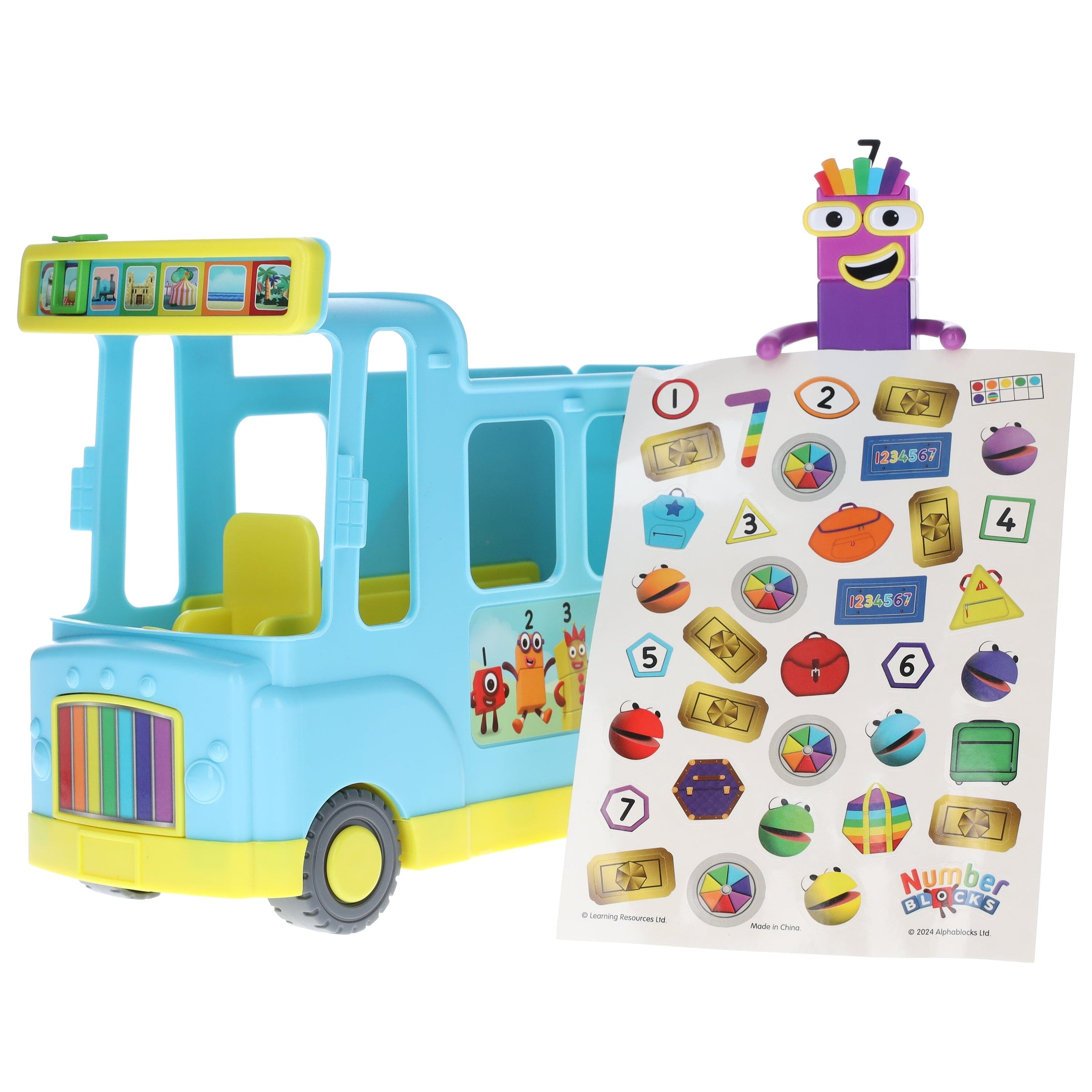 Numberblocks Rainbow Counting Bus: Plays 12 Songs and Sounds - Age 3 ...