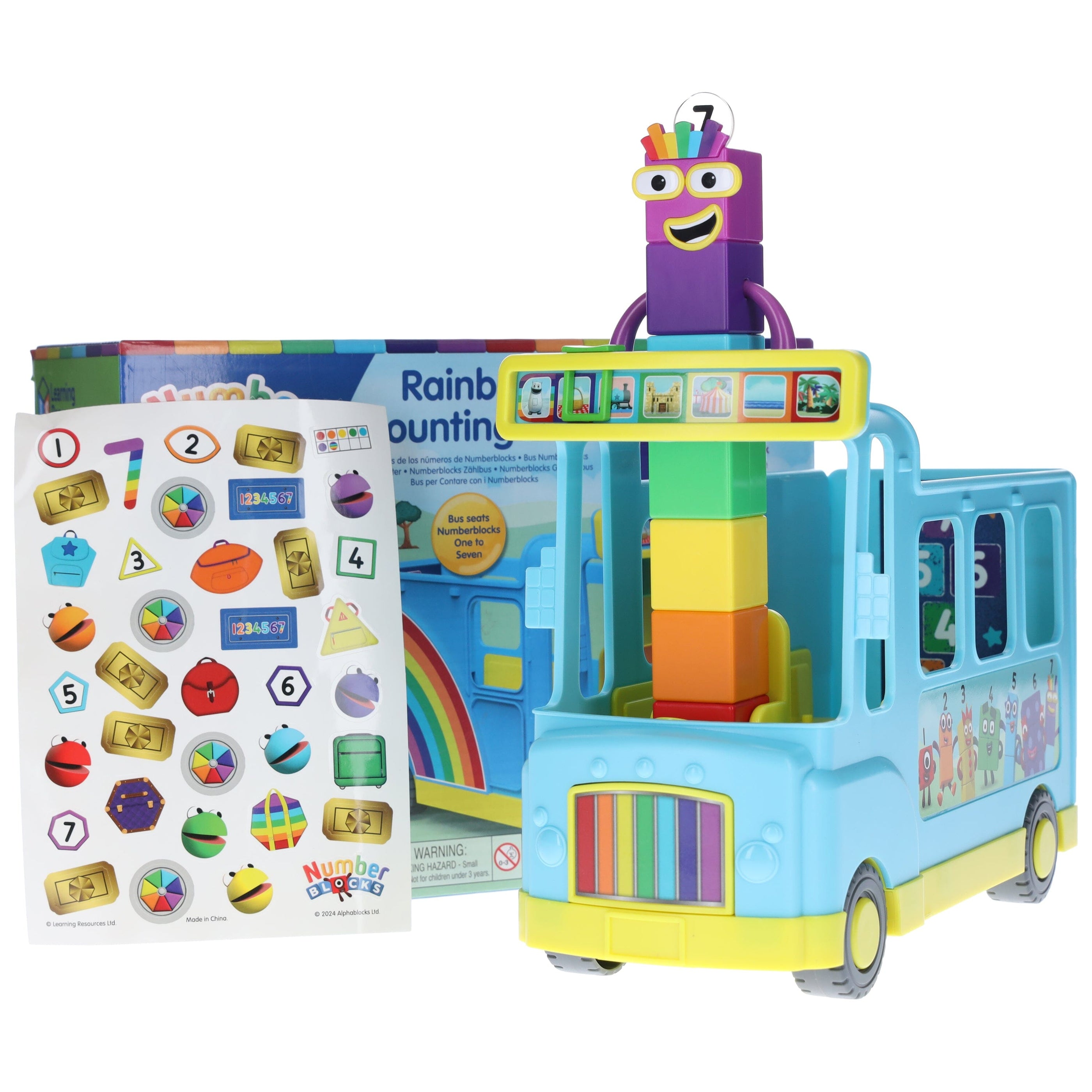 Numberblocks Bus Numberblocks Rainbow Counting Bus - Age 3+ — Books2Door
