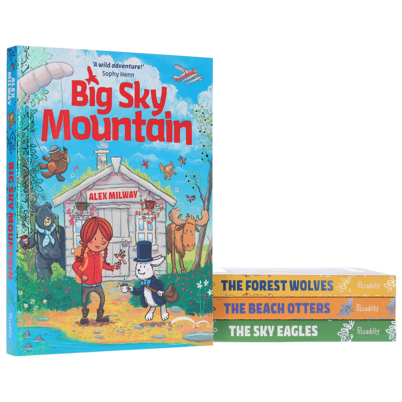 Big Sky Mountain Series by Alex Milway 4 Books Collection Set - Ages 5-8 - Paperback 5-7 Bonnier Books Ltd
