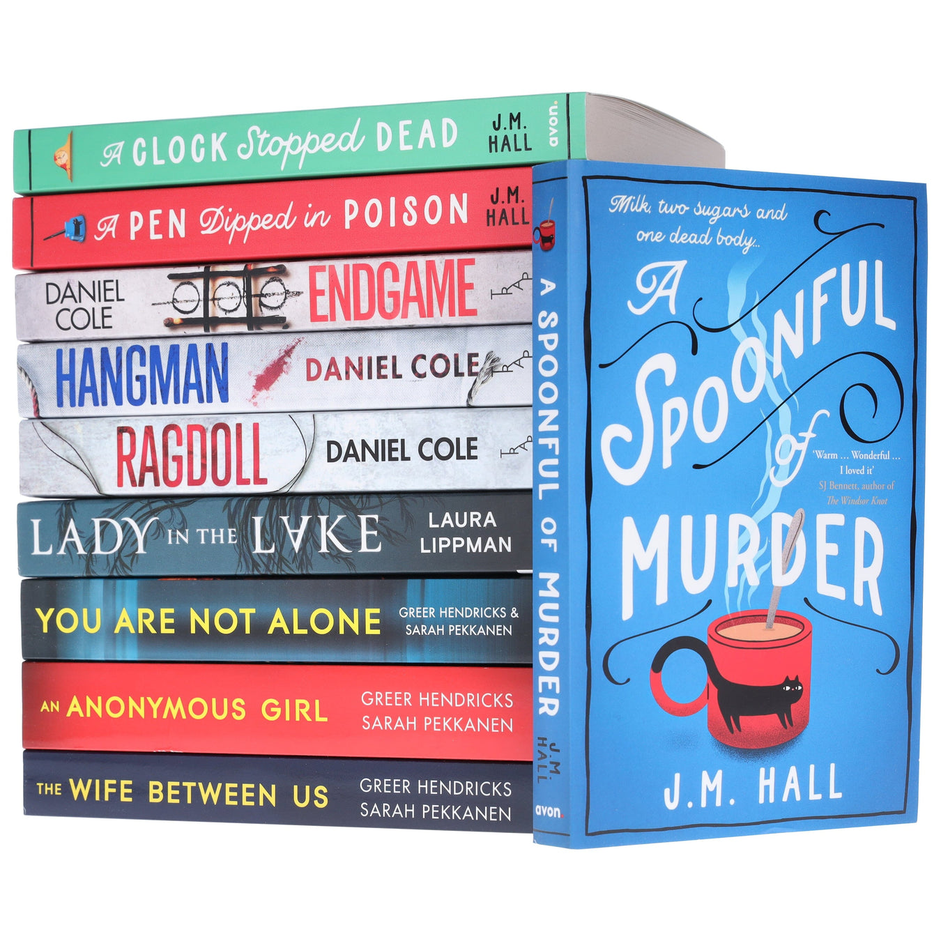 Psychological & Crime Thriller Collection Bundle 10 Books Set – Fiction - Paperback Fiction Various