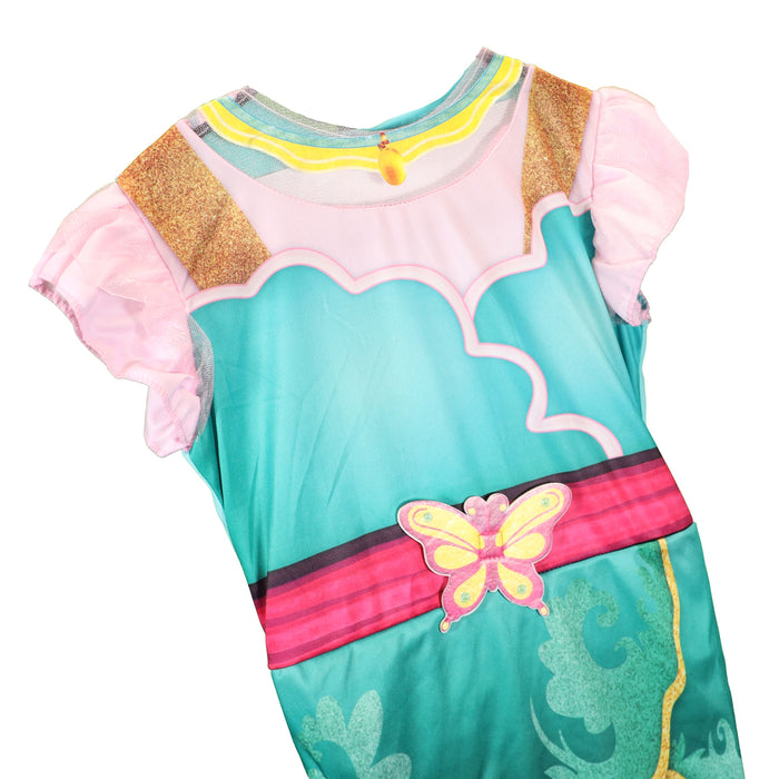 Smiffys Girls Unicorn Academy Costume, Official Kids Jumpsuit with Printed Mock Jacket, Colourful Fantasy Fancy Dress for Book Week, Birthday Parties, Cosplay & Halloween 7-9 Smiffys